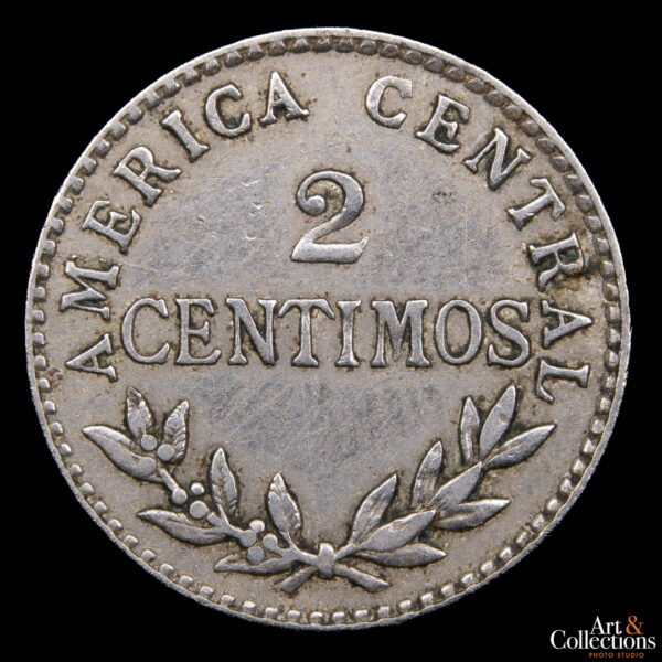 Costa Rica 2 céntimos 1903 - Imagen 2