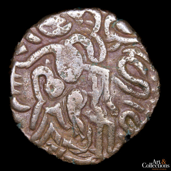 India (Imperio Chola – Sur de la India) kasu 985-1014 s/fecha - Imagen 2