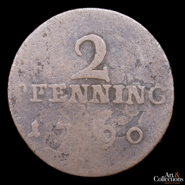 Alemania (Cabildo catedralicio de Munster) 2 pfennig 1790