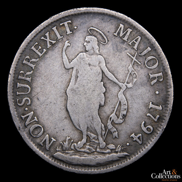 Italia, Genova, Republica 2 liras 1794 - Imagen 2