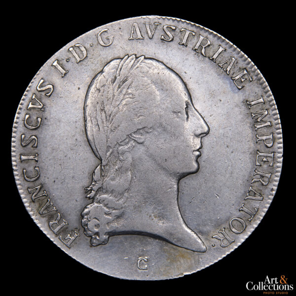 Austria 1 thaler 1824 C - Imagen 2