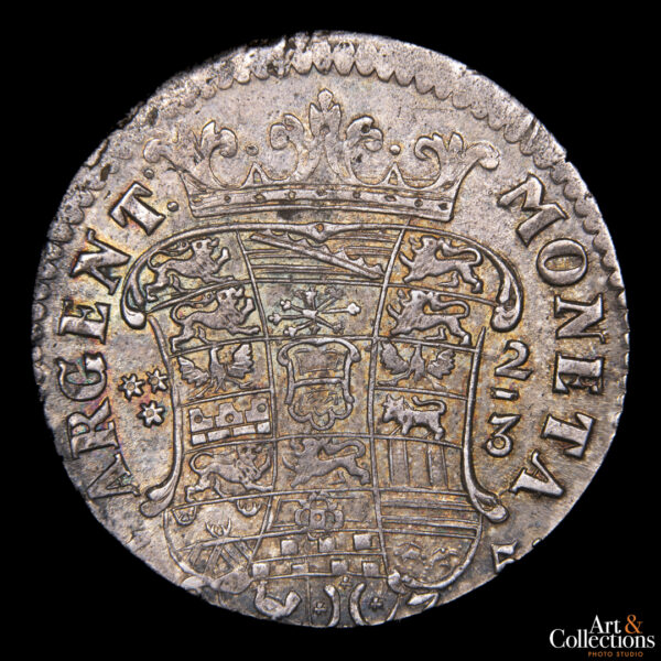 Alemania (Principado archiepiscopal de Magdeburgo) 2/3 thaler (Gulden) 1675 - Imagen 2