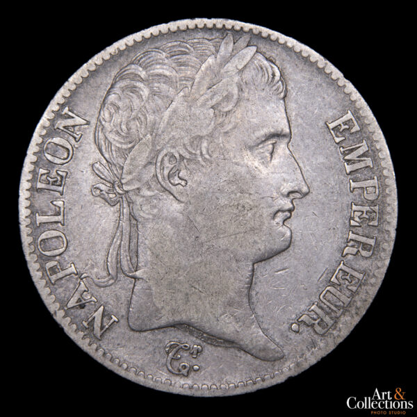 Francia 5 francos 1814A - Napoleon Bonaparte - Imagen 2