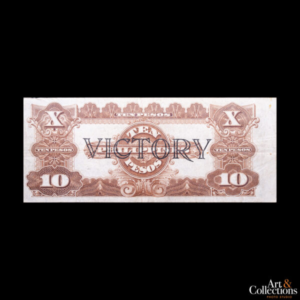 Filipinas (Commonwealth) 10 pesos 1944 - George Washington - Imagen 2