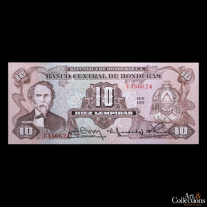 Honduras 10 lempiras 1979