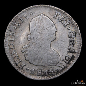 Chile 1/2 real 1815 Fernando VII