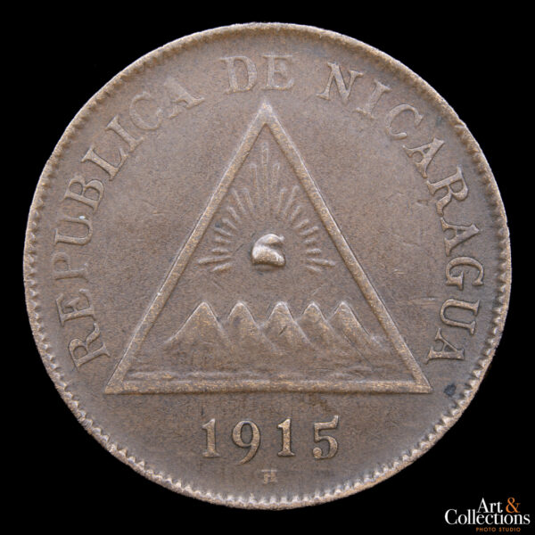 Nicaragua 1 centavo 1915 - Imagen 2