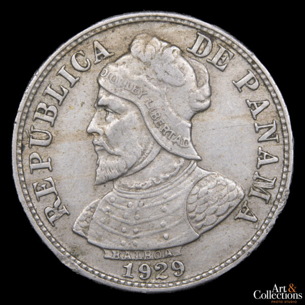 Panama 2 y 1/2 centesimos 1929 - Imagen 2