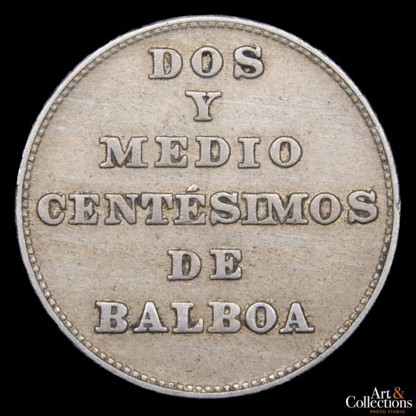 Panama 2 y 1/2 centesimos 1929