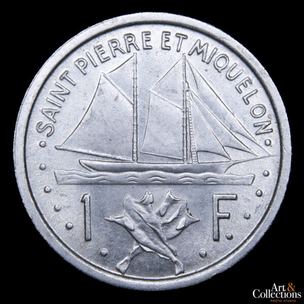 San Pedro y Miquelon 1 franco 1948