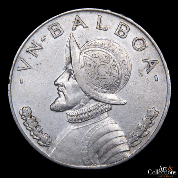 Panama 1/2 balboa 1932. Escasa - Imagen 2