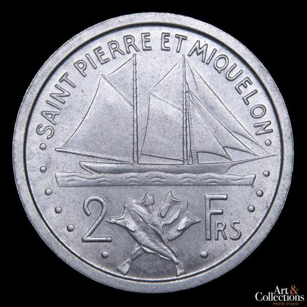 San Pedro y Miquelon 2 francos 1948