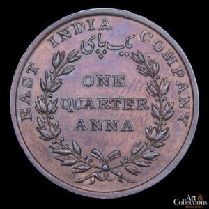 India britanica 1/4 anna 1835