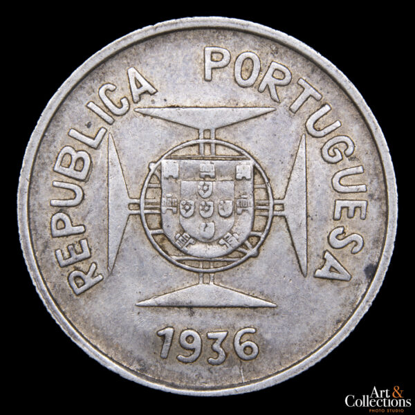 India Portuguesa 1/2 rupia 1936