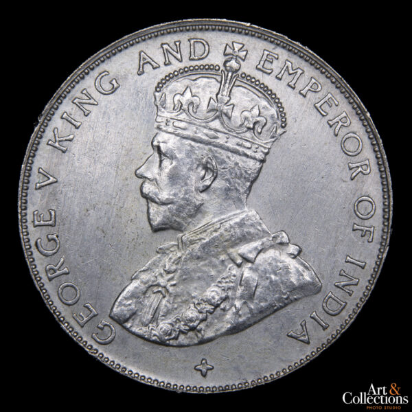Straits Settlements (Colonias del estrecho) 50 cents 1921 - Imagen 2