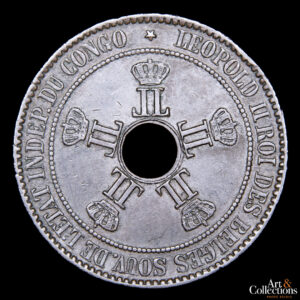 Congo, Estado Libre, 10 centimes 1888 Leopoldo II