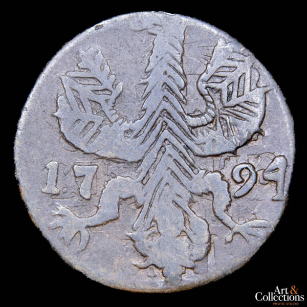 Alemania (Ciudad imperial libre de Aachen) 12 heller 1794