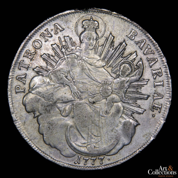 Alemania (Electorado de Bavaria) 1 thaler 1777 - Maximiliano III José