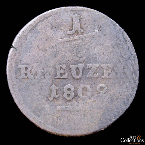 Alemania (Landgraviato de Hesse-Cassel) 1/2 kreuzer 1802 - Guillermo IX