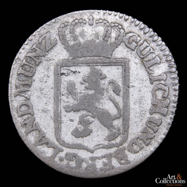 Alemania (Ducado de Julich Berg) 3 stuber 1793 - Carlos Teodoro - Imagen 2