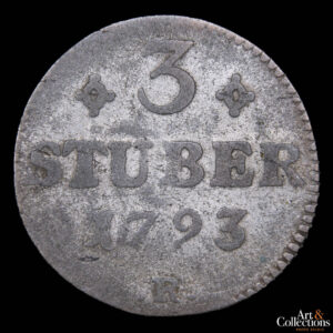 Alemania (Ducado de Julich Berg) 3 stuber 1793 – Carlos Teodoro