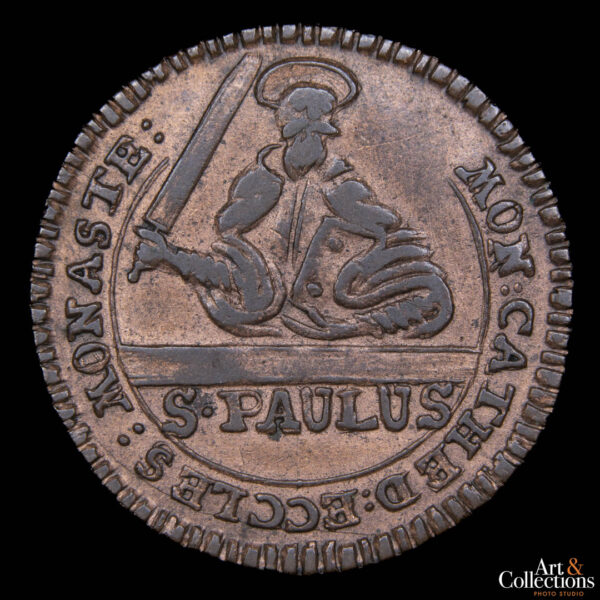 Alemania (Cabildo catedralicio de Munster) 3 pfennig 1753 - Imagen 2