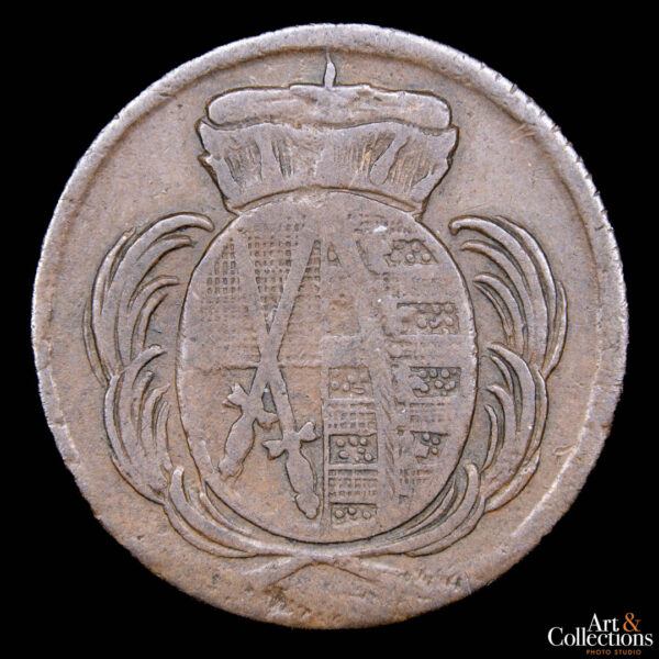 Electorado de Sajonia 1 pfennig 1775