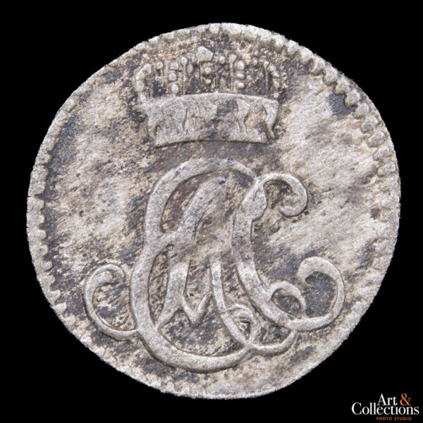 Saxe Weimar Eisenach 3 pfennig 1757