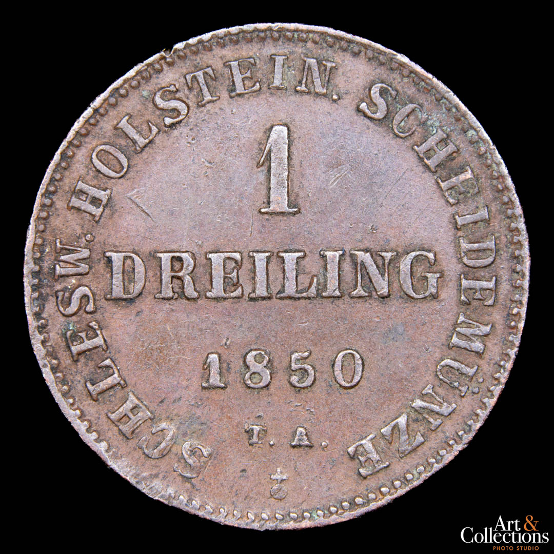 Schleswig-Holstein 1 dreiling 1850