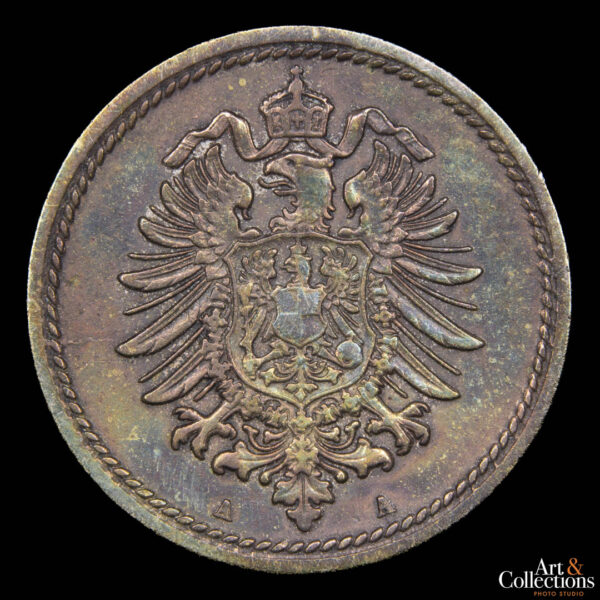 Alemania (Imperio) 5 pfennig 1875 A