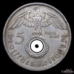 Alemania (3er. Reich) 5 reichsmark 1939 J