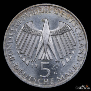 Alemania Federal 5 marcos 1973 G – 175 Aniv. parlamento de Franckfurt