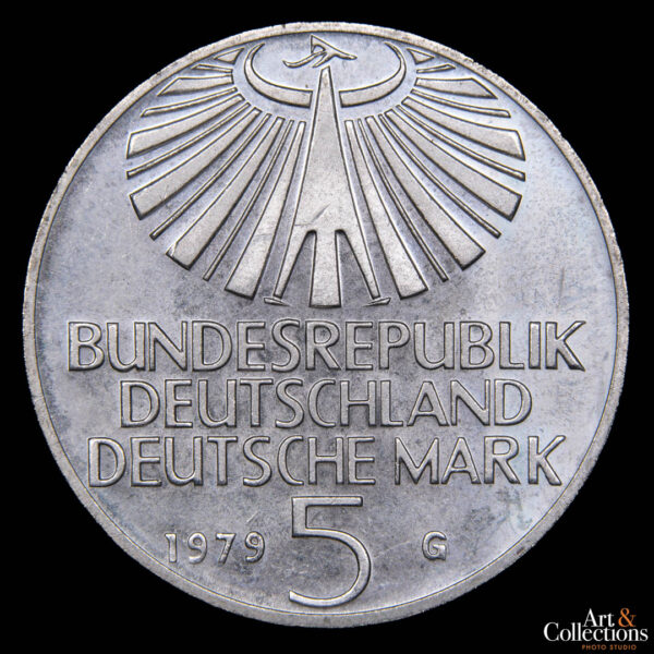 Alemania Federal 5 marcos 1979 G