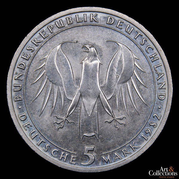 Alemania Federal 5 marcos 1982 D