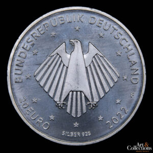 Alemania Federal 20 euros 2022 – 1200 Aniv. abadia de Corvey