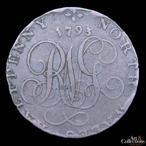 Gran Bretaña (Norte de Gales) 1/2 penny 1793 – Druida