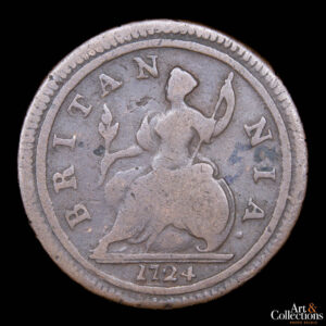 Gran Bretaña 1/2 penny 1724 – Jorge I