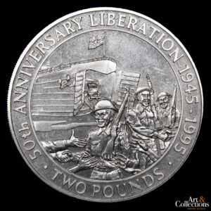 Guernsey 1 libra 1995 – 30 aniversario de la liberacion