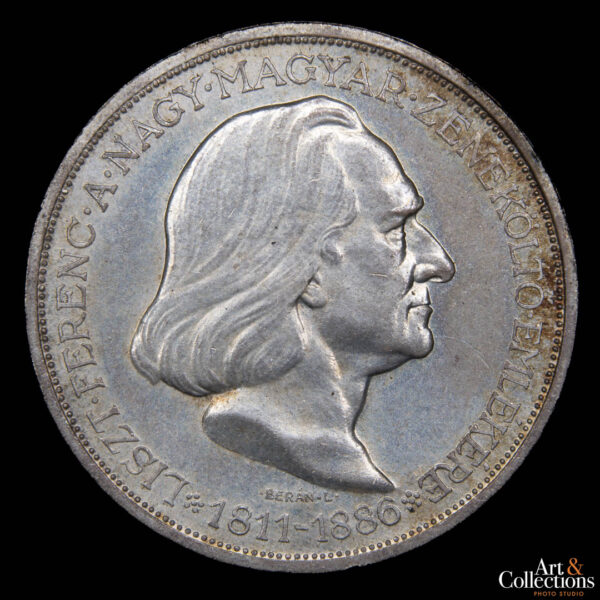 Hungria 2 pengo 1936 Franz Von Liszt