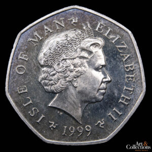 Isla de Man 50 pence 1999 – Motociclismo