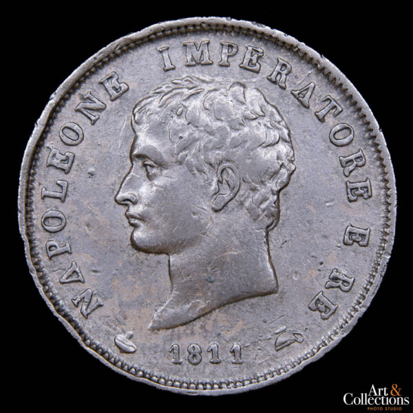 Italia (Reino de Napoleon) 1 soldo 1811 M