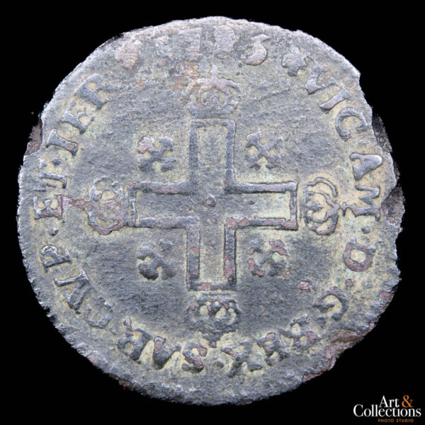 Italia (Ducado de Saboya) 1 soldo 1785 - Vittorio Amadeo III - Imagen 2