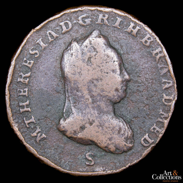 Italia (Ducado de Milan) 1 soldo 1777 S - Maria Teresa I de Austria - Imagen 2