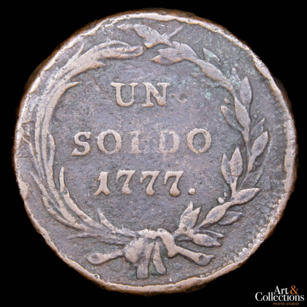 Italia (Ducado de Milan) 1 soldo 1777 S - Maria Teresa I de Austria