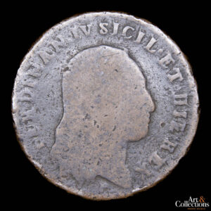 Italia (Reino de Napoles) 6 tornesi 1800 P//A.P. Fernando IV