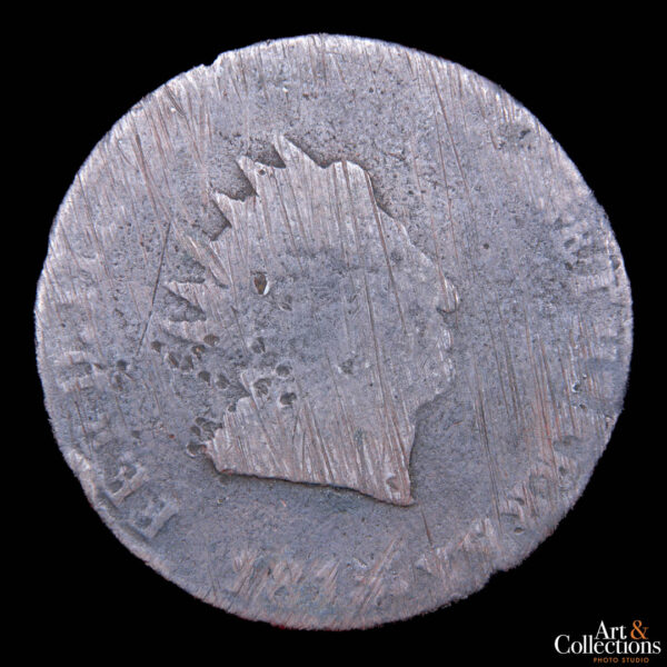 Italia (Reino de Sicilia) 10 grani 1815 V.B. - Fernando III - Imagen 2