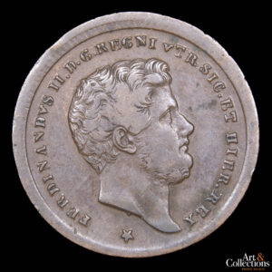 Italia (Napoles-Reino de las dos Sicilias) 2 tornesi 1859 – Fernando II