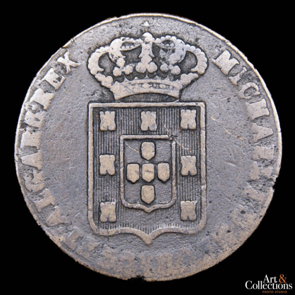 Portugal 40 reis (Pataco) 1833 - Miguel I - Imagen 2