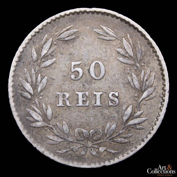 Portugal 50 reis 1862 - Luis I