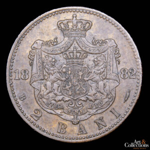 Rumania 2 bani 1882 – Carlos I